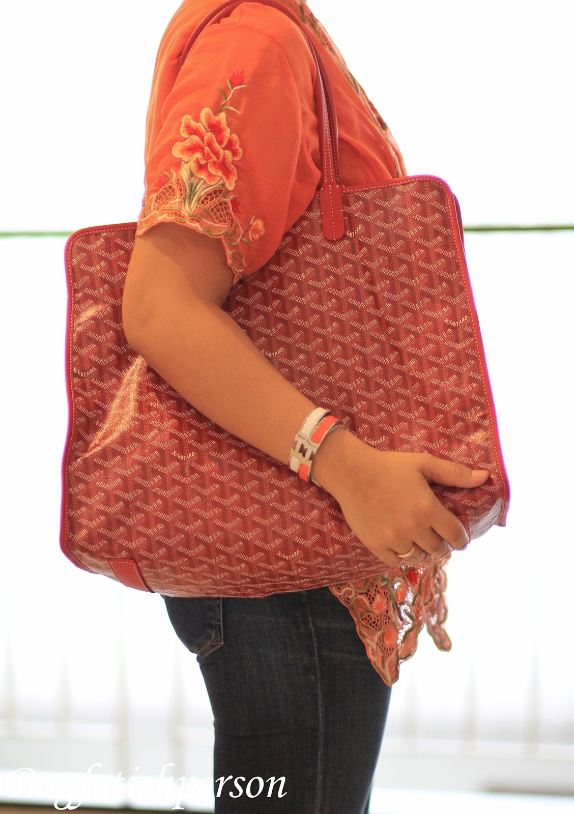 Goyard sac top hardy pm